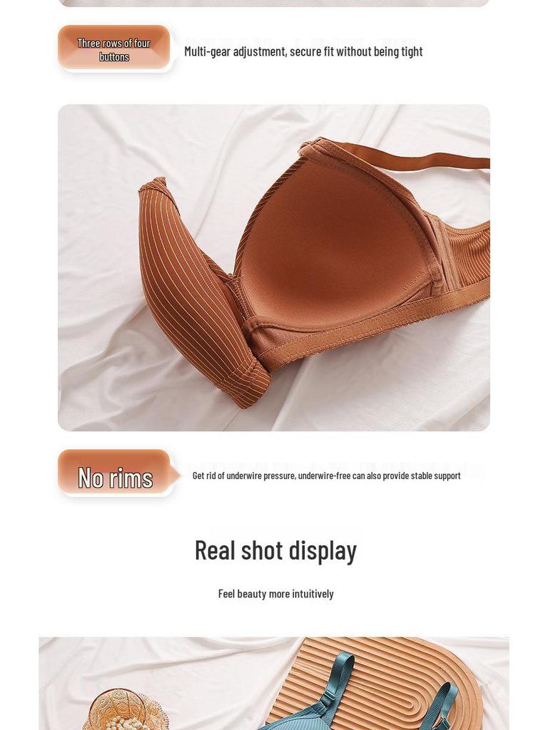 Bequemer Atmungsaktiver Übergrößen-Bügel-BH für Frauen mittleren Alters und ältere Frauen