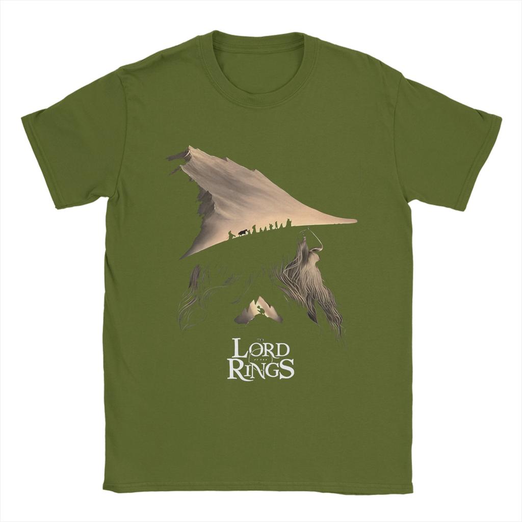 Unisex Womens LLords Of The RRings T Shirt Pure Cotton Tops Vintage Short Sleeve Round Neck Tee Shirt Gift Idea TShirt