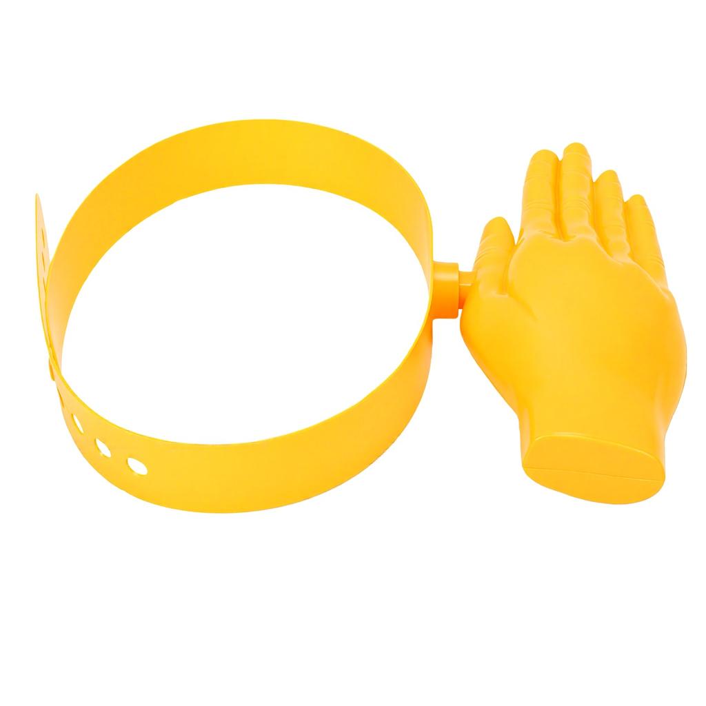 Funny 3D Palm Sun Hat Novelty Portable Hand Shaped Sun Visor Photo Prop for Beach Pool Party