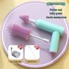 Long-lasting Electric Baby Bottle Cleaning Brush with Food-Grade Bristles for Powerful and Efficient Cleaning - A Must-Have for Moms and Babies.
