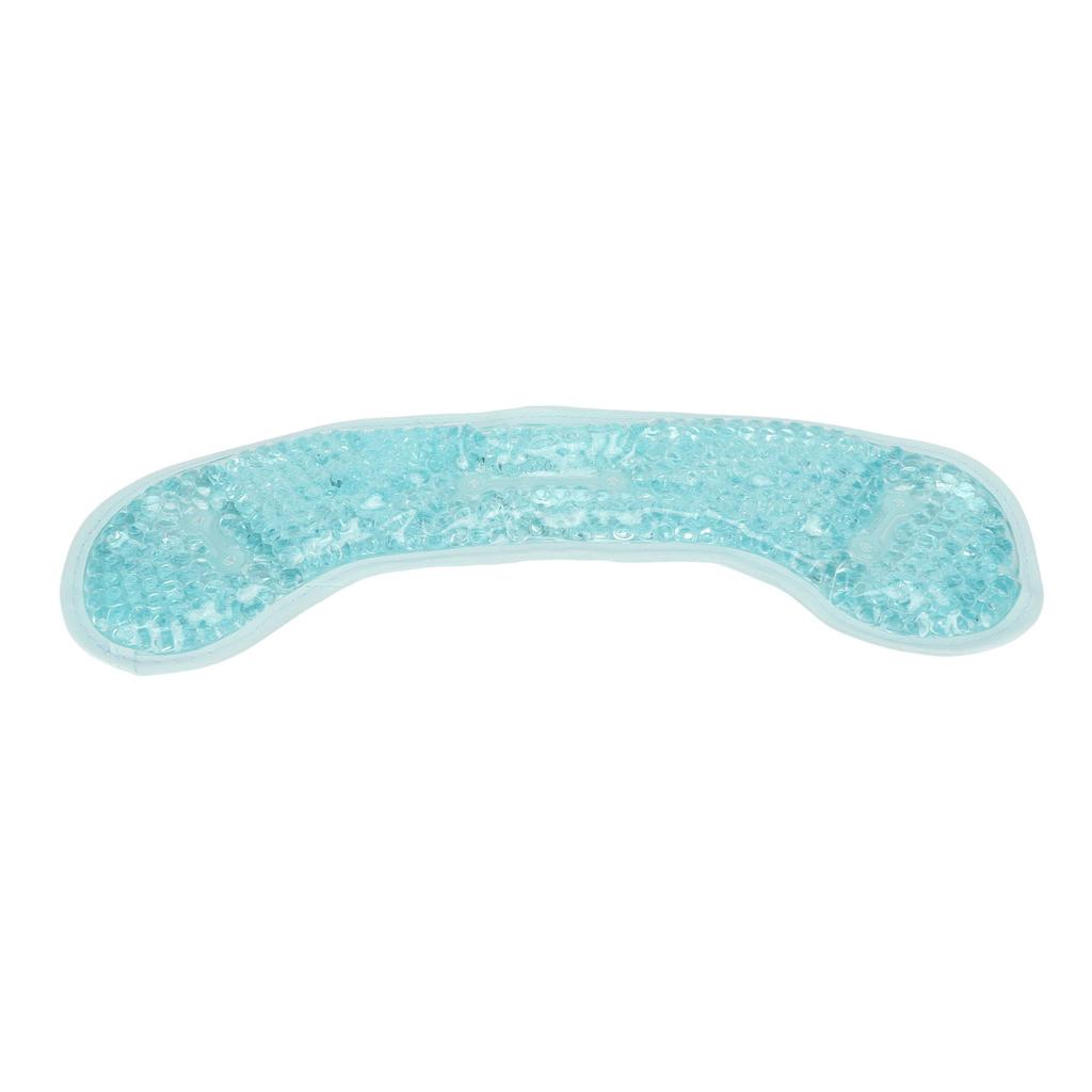 Head Gel Bead Ice Pack Improve Pain Soothing Nerves Cold Compress Hot Compress Forehead Ice Headband for Men Women Blue