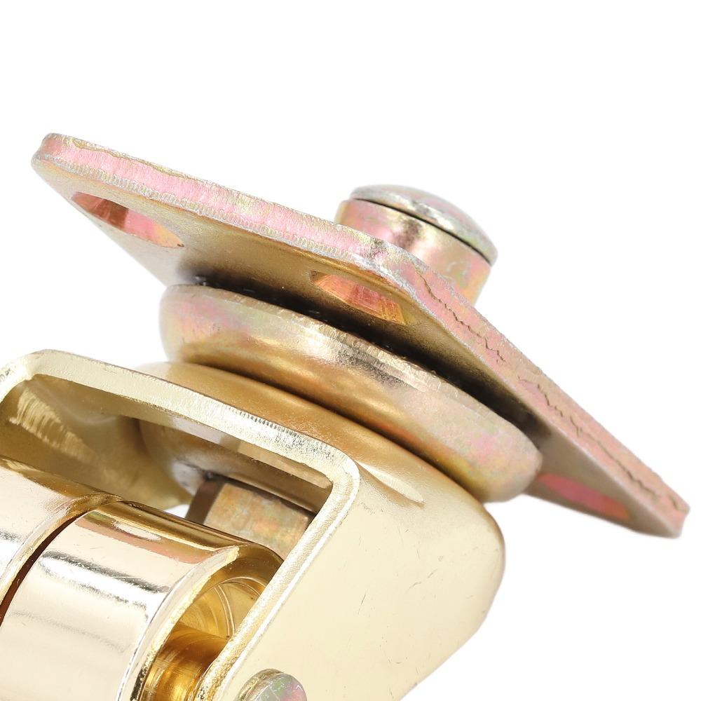 gold color Upright Piano Caster Iron Metal Trundle Caster Wheel Piano Wheels  Musical Instrument