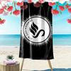 Swansea City logo Print Beach Towel, Large Soft Quick Dry Towel for Beach Camping Swimming