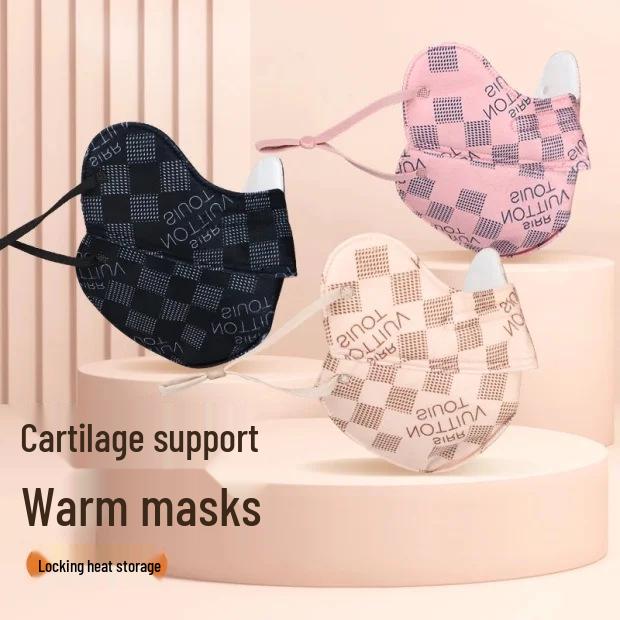 

Newcomer 0.01: Women s Windproof 3D Winter Cotton Mask, Washable & Breathable