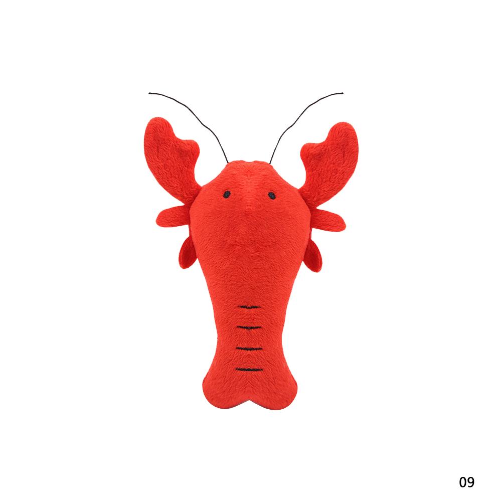 Plüsch Quietschspielzeug Hundespielzeug Bissfest Reinigen Hundekauspielzeug Welpentrainingsspielzeug Ball Obst Zeichentricktiere Tierbedarf