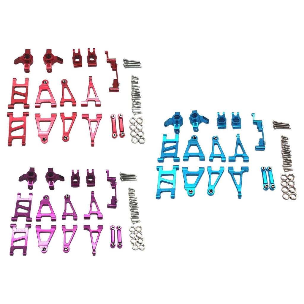 Aluminium Accessories Set Combo Parts Replacement for 1:14 Scale 14301 14302 14303 RC Car Vehicle Accessory Modification Part