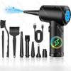 New Portable Dust Blower, Multi-functional Car Vacuum Cleaner, Wireless Electric Dust Blower for Cleaning
