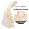Anti-wear Heel Sticker Silicone Sneakers Loafers Prevent Heel Cutting Self-adhesive Half Size Pad for Big Small Shoe Size