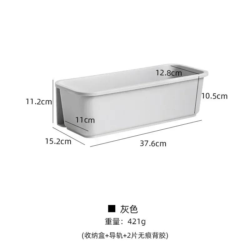 Kitchen Convenience Storage Rack Drawer Organizer Under Sink Bathroom Stand Wall-mounted Storage Shelf Space Saver Closet Boxes