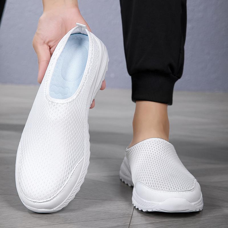 Ultraleichte Halbschale Paar Sportschuhe Freizeit Große Größe Kaltwaschbar