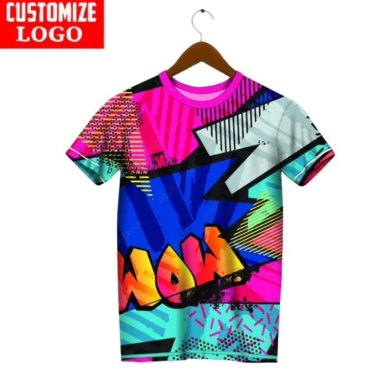 Vibrant 3D Owl Print T-Shirt for Men & Women - Soft Polyester, Short Sleeve, Crew Neck, Colorful Abstract Design