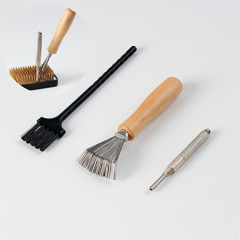 Japanese Ikebana Tool Floral Kenzan Flower Frog Brush Cleaning Brush For Flower Arrangement Cleaning Rake Cleaning Floral Needle