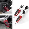 Motorcycle Adjustable Front and Rear Foot Pegs Footrests Pedal Fit For VFR750F VFR800 FI  VFR800 / A  VFR800 X Crossrunner