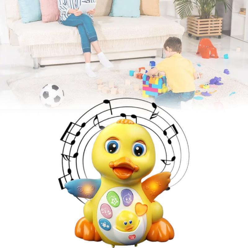 Duck Baby Yellow Development Toy Sound Children Early Education Festival Gift