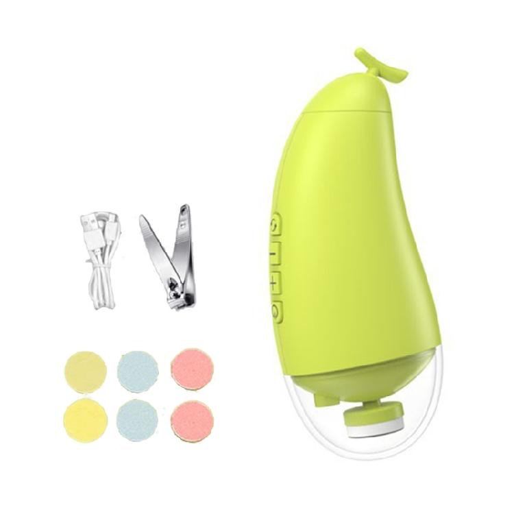 

Electric Nail Clippers with 2 Speeds Automatic Nail Clippers Baby Nail Trimmer Automatic Nail File for Adults зелений