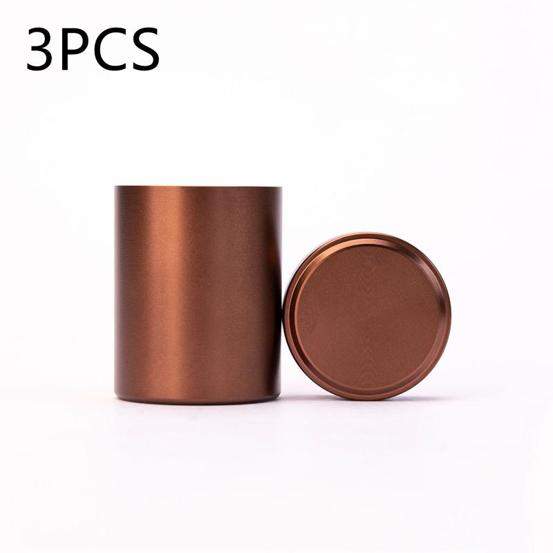 Mini Metal Tea Caddy sealed storage tank Portable travel Tea Boxes tea tin containers coffee canister Kitchen Spice Candy jar
