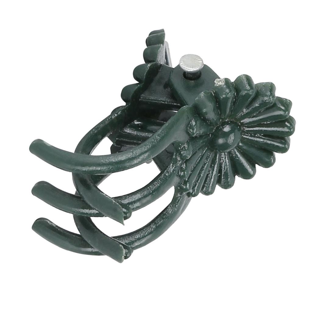 200Pcs Flower Shaped Plant Clip Orchid Stems Fixing Support Clips Garden Tool AccessoriesGreen