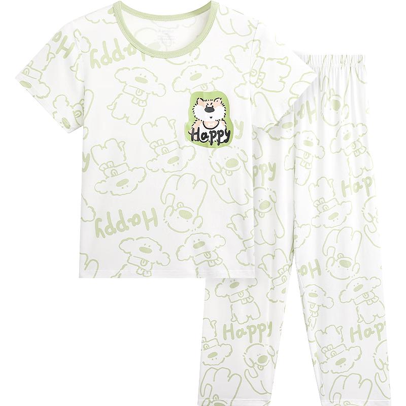 Boys  Cartoon Short Sleeve Pajama Set 120