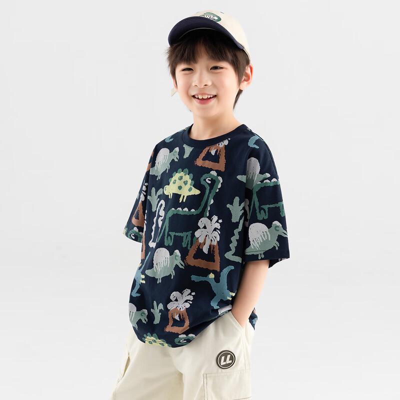 Dododoa Boys' Cartoon Cool-Touch Cotton T-Shirt