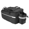 Lixada Insulated Trunk Cooler Bag Cycle Bicycle Rear Rack Storage Luggage Bag Reflective MTB Bike Pannier Bag Shoulder