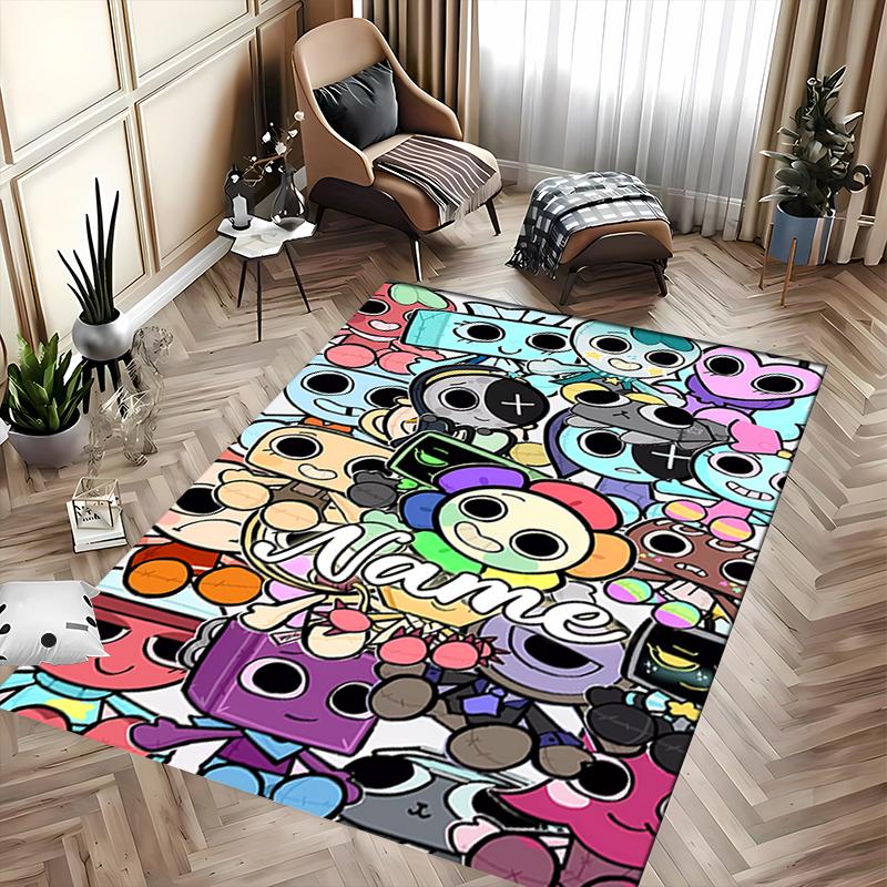 Custom Personalization Game Dandy's World Area Rug - Perfect For Kitchen, Bathroom,Laundry Room Decor Large Size Available,Gift All Seasons