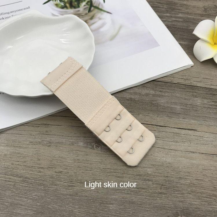 Elastic Elastic Small Two Breasted Underwear Extension Buckle Bra Extender Hook and Eye Closure Breasted Three Rows 2 Buckle Extension Buckle