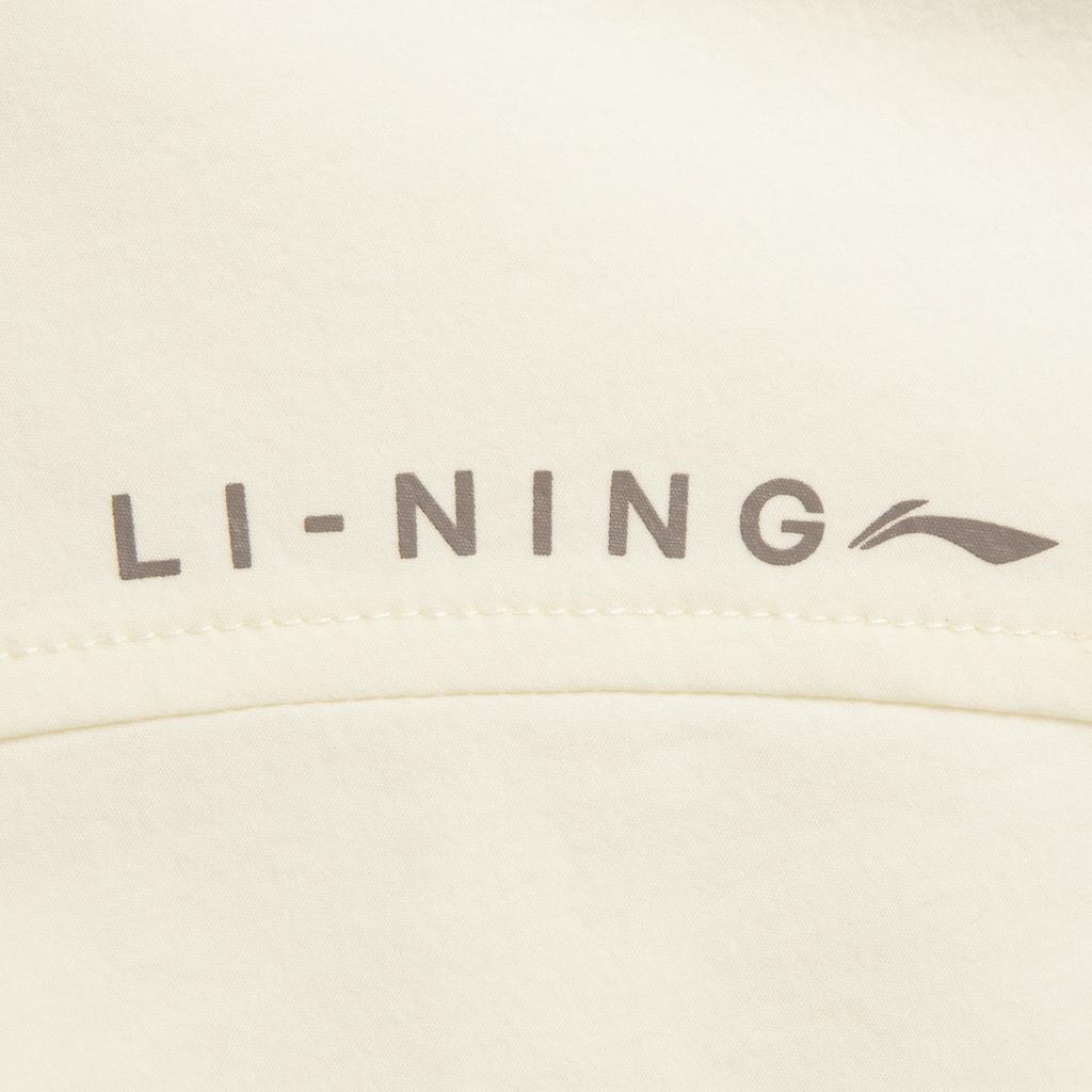 Li Ning Fitness Series Loose Hooded Logo Windbreaker Women Outerwear AFDVL52-1