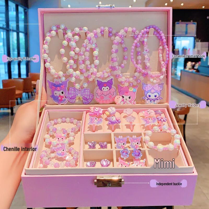 Duofei Cat Girls' Themed Necklace & Bracelet Gift Set