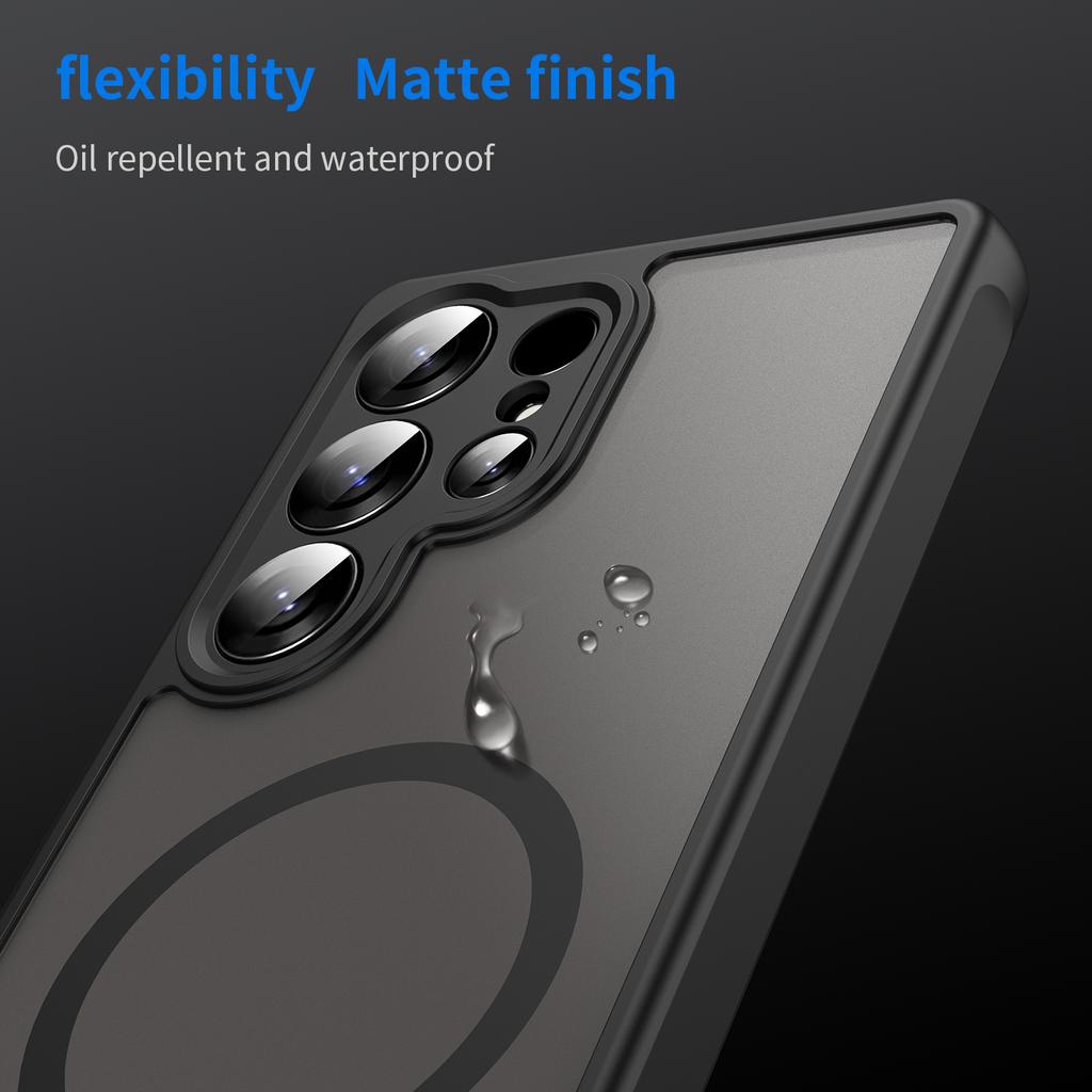 Samsung Galaxy S25 Ultra Phone Case,Magnetic Shockproof Phone Case,Bumper Hybrid Cover for Samsung Galaxy S25 Ultra