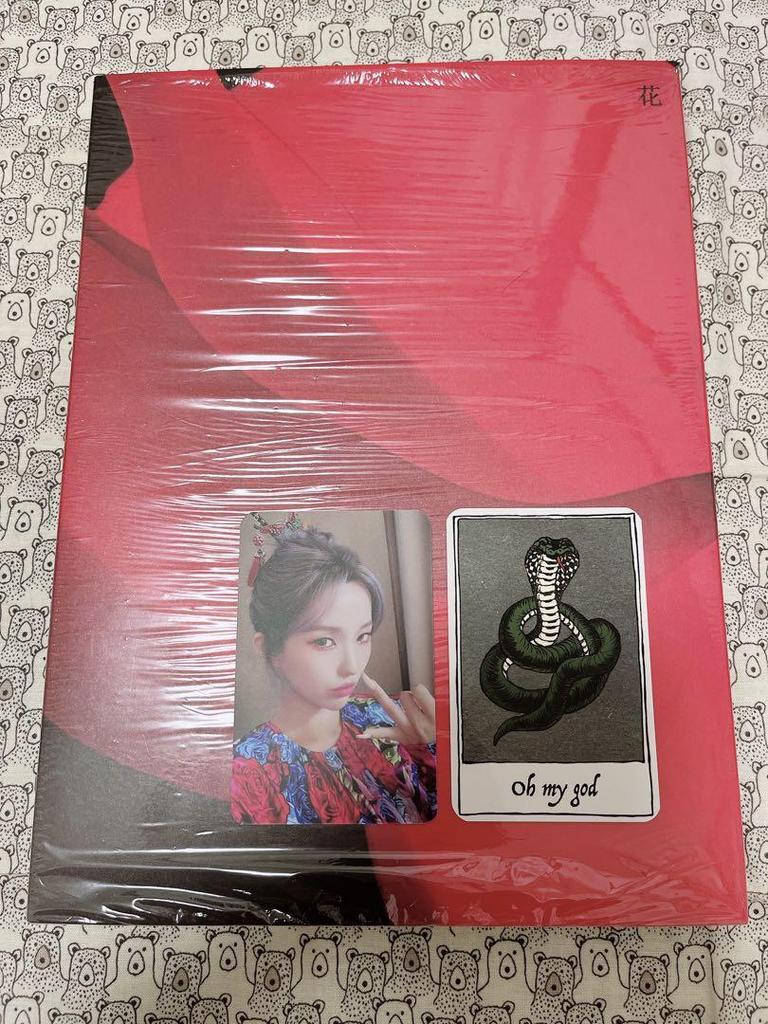 [USED] Free shipping (G)I-DLE I BURN Flower Ver. Soyeon, Miyeon, Soojin