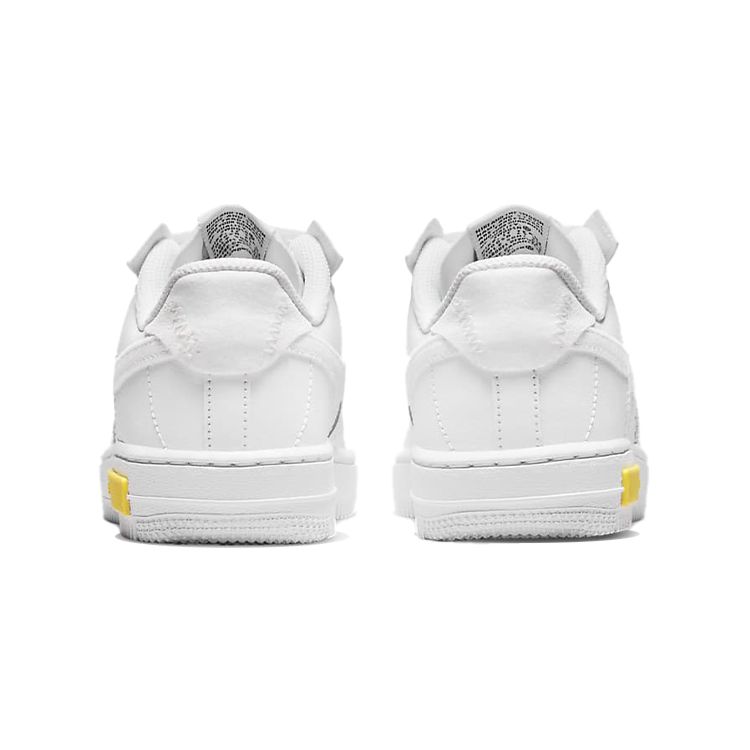 Nike Force 1 Fontanka PS White Opti Yellow Kids Sneakers DO6146-100