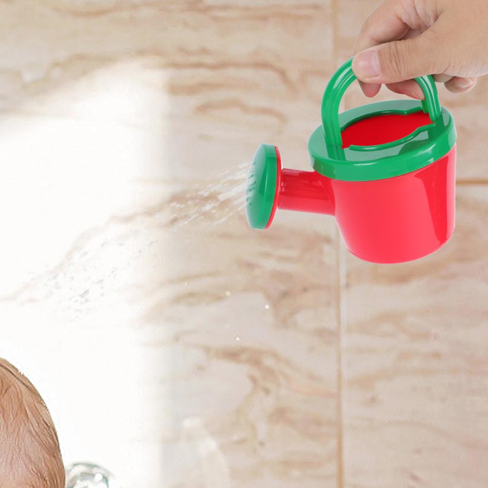 5pcs Watering Cans Watering Pot Plastic Watering Containers Beach Sand Toys Watering Toys