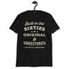 BIRTHDAY Biker 1960's Built In the Sixties Unrestored Motorcycle Unisex Tee