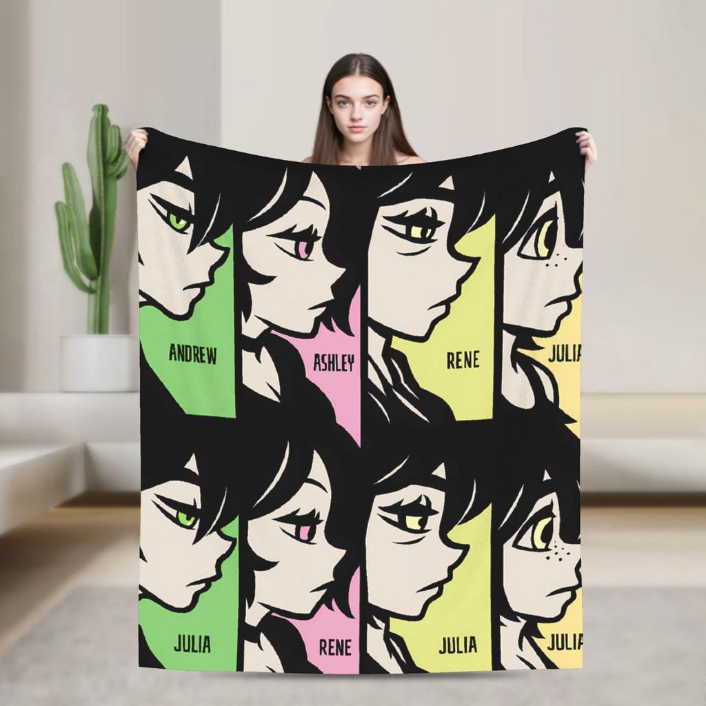 The Coffin of Andy and Leyley Flannel Blanket Winter Super Soft Throw Blanket Students Home Decor Bedspread Sofa Bed Cover
