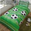 Goal Shoot Football Soccer Kids Boys Single Duvet Quilt Cover Bedding Set