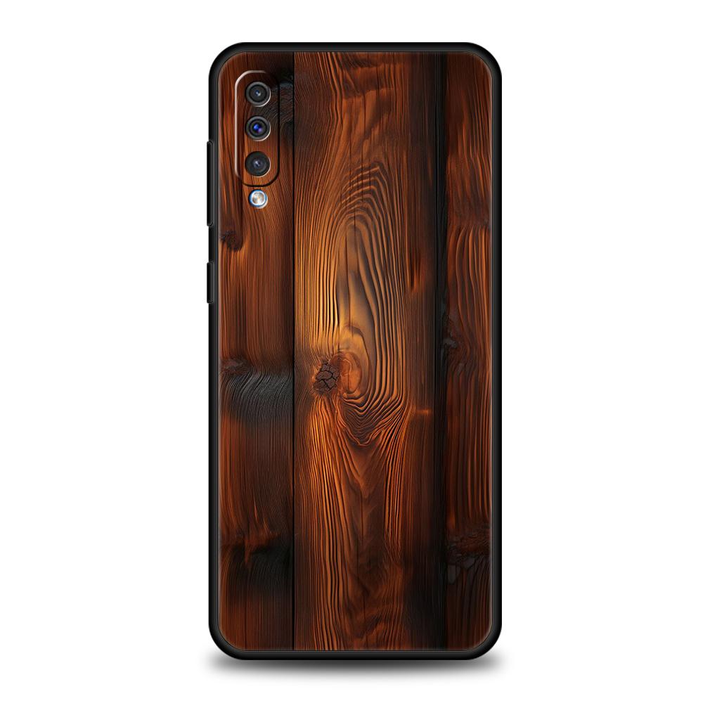 

Retro Forest Brown Wood Phone Case for Samsung Galaxy A56 A36 A26 A16 A06 A54 A34 A24 A12 A14 A20 A22 A52 5G Soft TPU Shell Bags Samsung A02