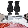 1Pair Retractable Auto Snow Ice Scraper Mitt Waterproof Car Ice Removal Scraper Gloves  Vehicle