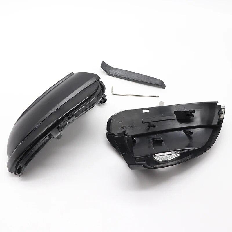 LED Side Wing Rearview Mirror Dynamic Turn Signal Light For Volkswagen Jetta GLI Highline Vento MK6 Pyeonghwa Zunma 2010-2018