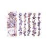 10Sheets Long Floral Stickers Hollow Relief Craft Diy Scrapbooking Collage Stationery Decor Journal Frame Decoration Stickers