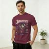 Jimothy True Seattle Grunge T Shirts Unisex's  Cotton Crazy T-Shirts Round Collar  Tee Shirt Short Sleeve Tops Summer