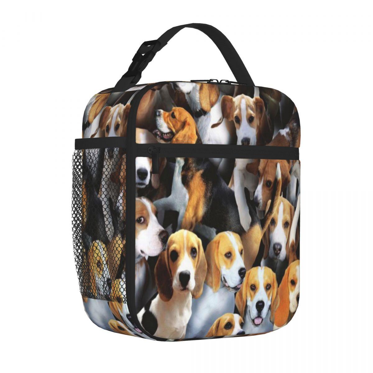 Bestselling Beagles Three Compartment Small Lunch Bag Home To Go Cooler Lunch Bag One Size