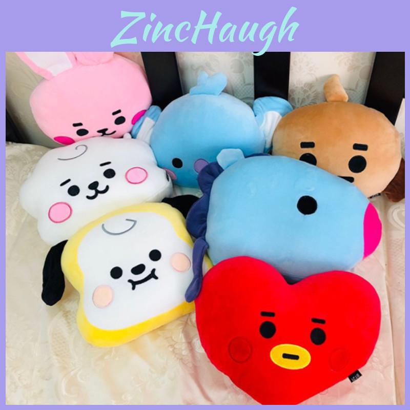High Quality Bts Cushion With Signature Character Design