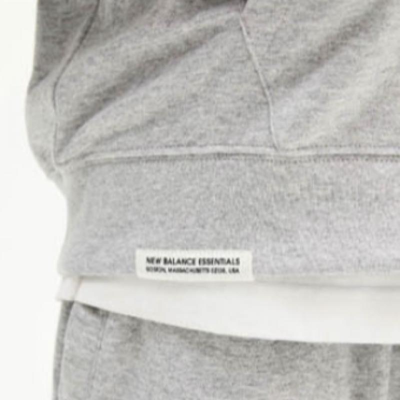 New Balance Half Club Nbmde21013 Mg Essential Single Mesh Hoodie Zip Up Semi Overfit Men