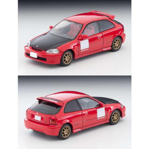 TOMYTEC Tomicarama Vintage 1/64 Scale 06b Car Lift (Includes TLV-NEO Honda Civic Type R Custom Specification) ABS Resin Accessory