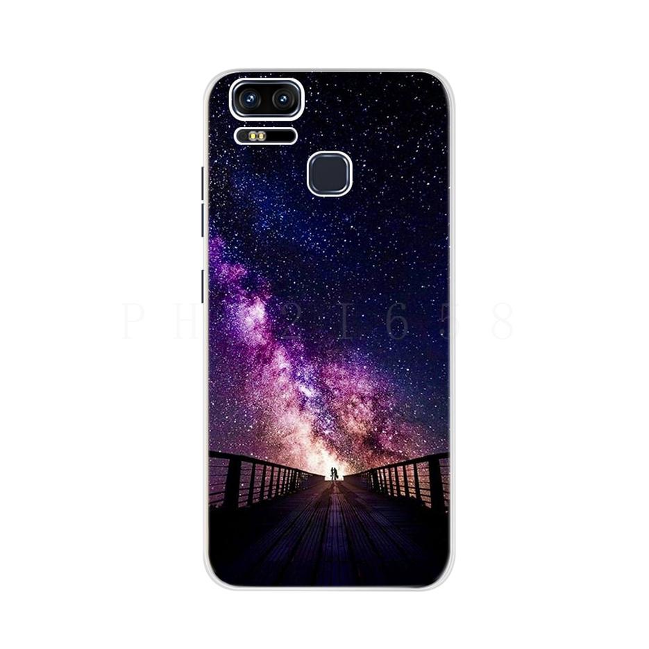 For Asus Zenfone 3 Zoom ZE553KL Case Zenfone Zoom S Z01HD Z01HDA Silicone Soft TPU Phone Back Cover Cases For Asus ZE553KL Funda