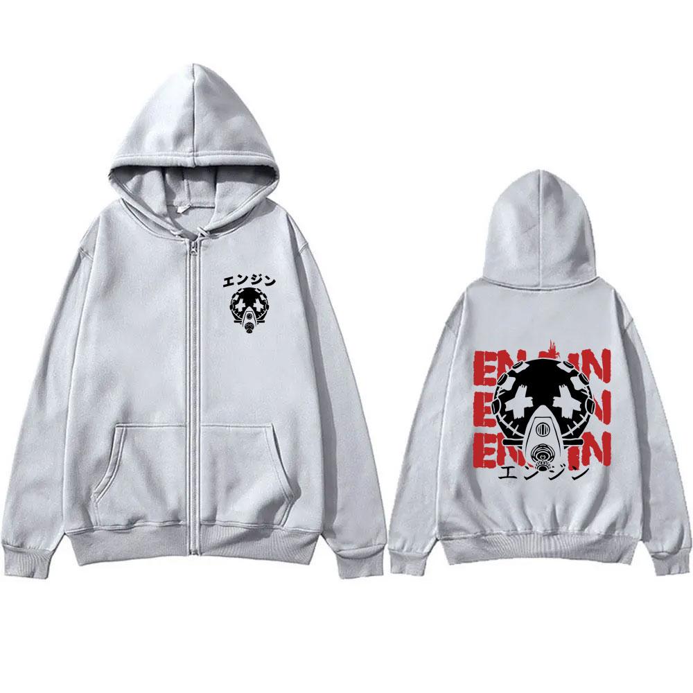 Anime Gachiakuta Jabber Wonger Zanka Zip Up Mikiny Pánské Dámské Kreslené Manga Oversized Mikina Pánská Mikina na Zip Bunda