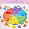 Wooden Baby Toy Fish Game With Magnetic Fishing For Early Education And Development