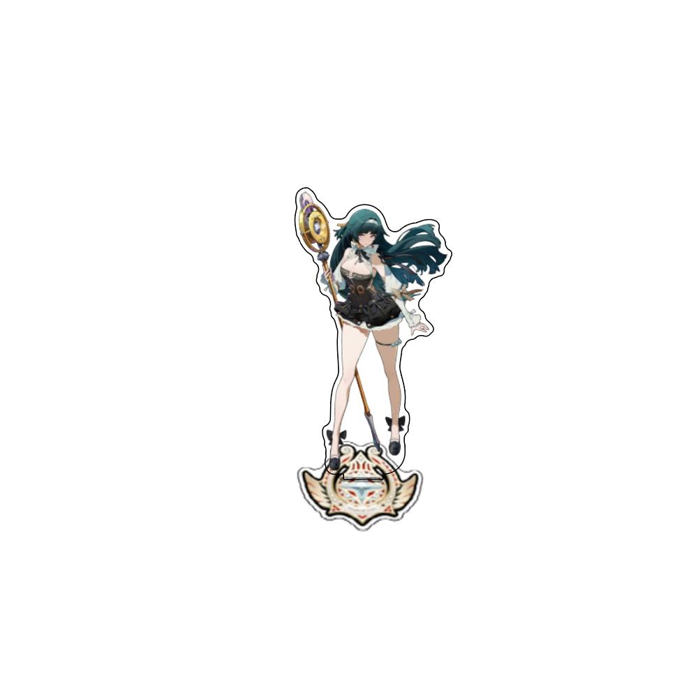 New Hot Game Zenless Zone Zero Vivian Hugo Vlad Jane Doe Von Lycaon Nicole Acrylic Stand Model Plate Desk Decor Collection