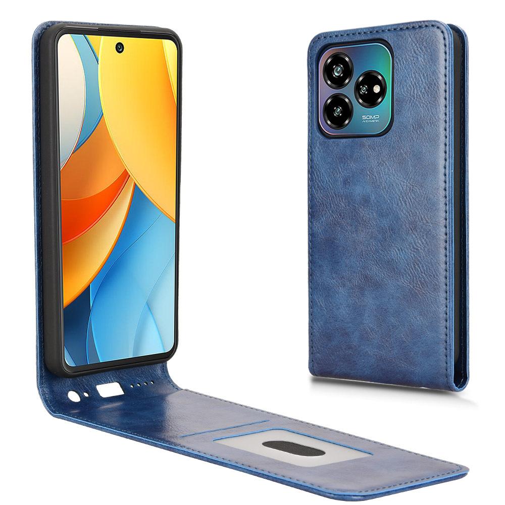 Leather Flip Cases For ZTE Axon 60 Lite/Blade V60 Design/V60 Vita Up And Down Flip Cover PU Leather Durable Protective Cover