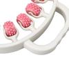 Beinklemme Massager Muskelroller Multifunktional Linderung von Schmerzen Kreisförmige Oberschenkelklemme Massage roller für Beine Pink